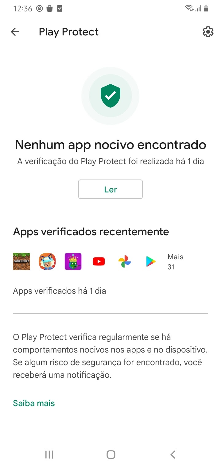 Assinatura não encontrada - Comunidade Google Play