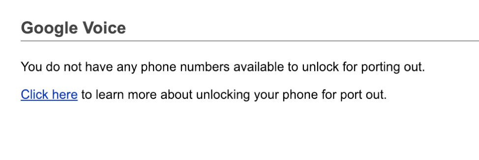 Can't unlock my google voice account - Google Voice Community