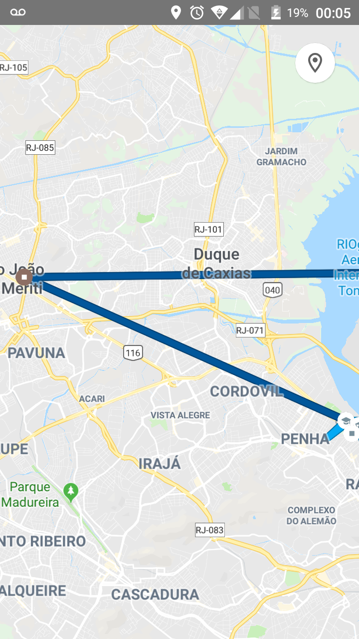 Localização muito errada - Comunidade Google Maps