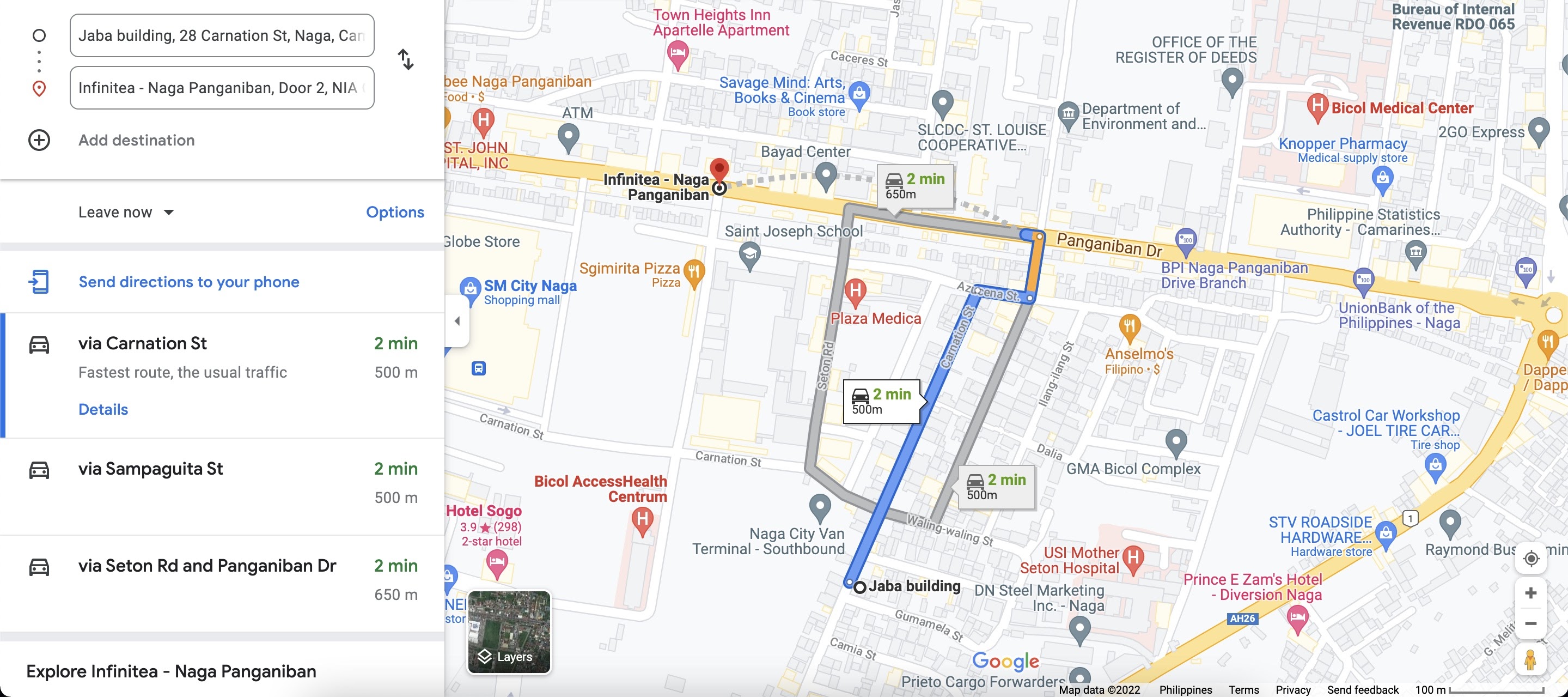 2 pins showing the same address - Google Maps Community