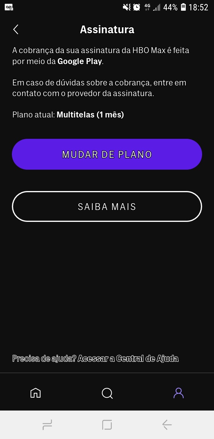 Não consigo cancelar assinatura do hbo max - Comunidade Google Play