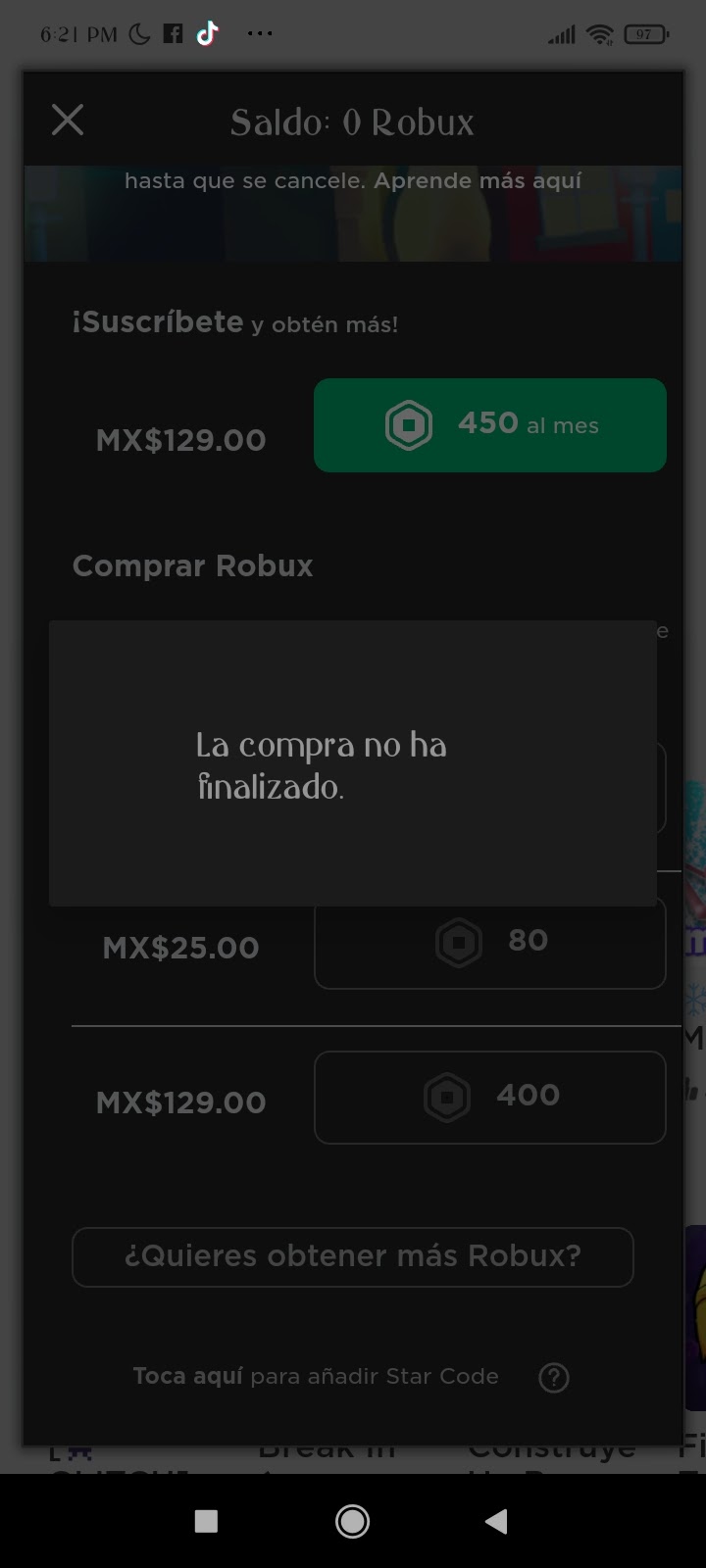 COMO COMPRAR ROBUX PELO PIX