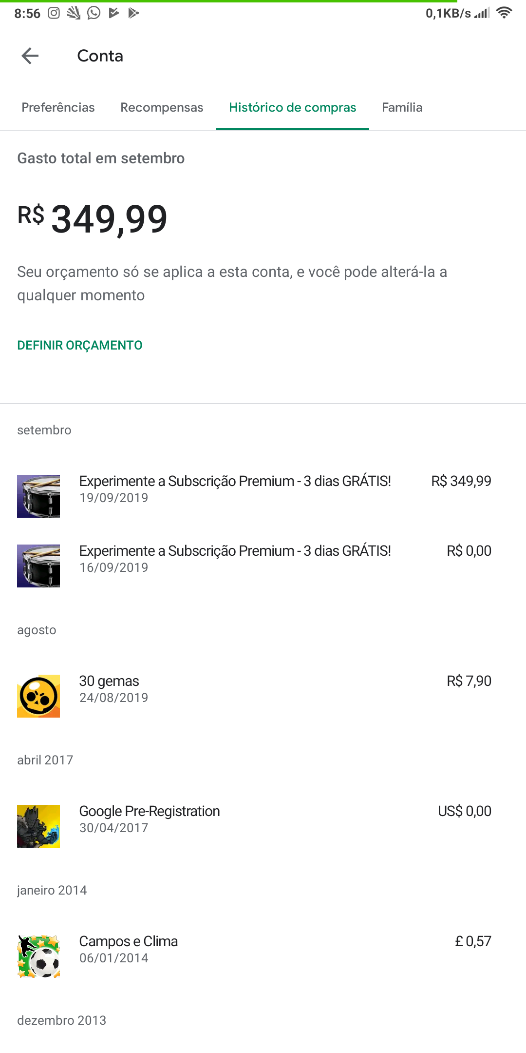 Como faço para pedir reembolso de uma compra que foi cancelada mais foi  descontada da minha conta - Comunidade Google Play