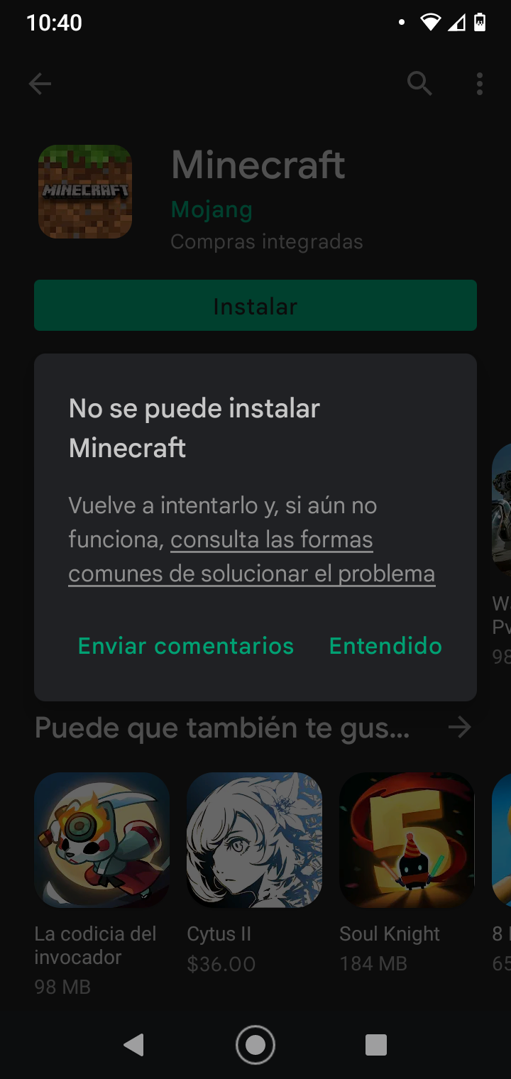 MCPE-117116] no me deja instalar la musica - Jira