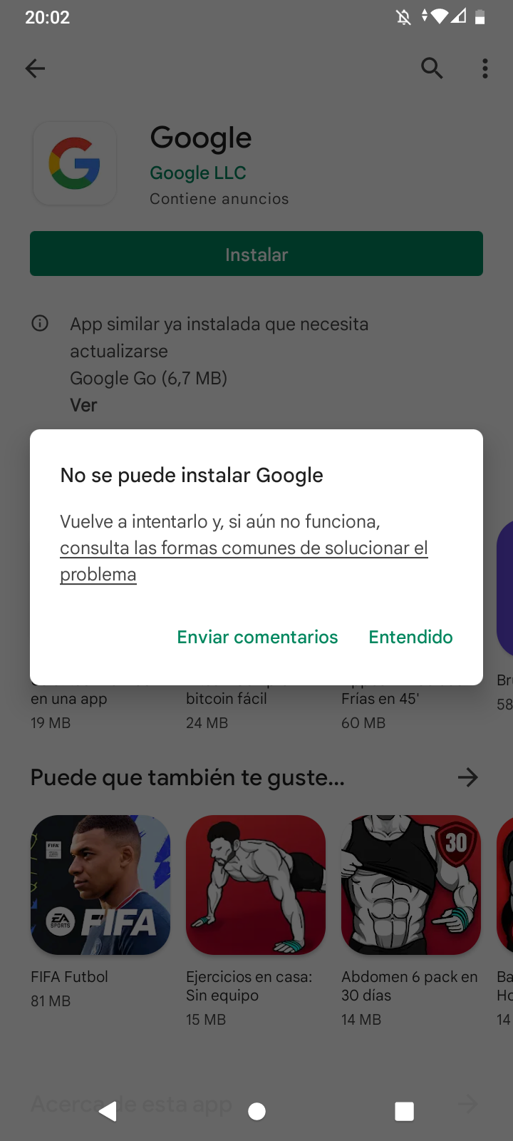 Hola buenas tardes , estoy teniendo problemas con una app , no me deja  descargarla - Comunidad de Google Play