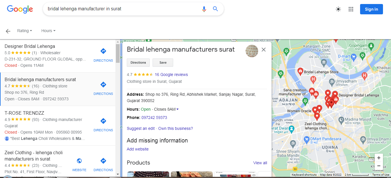 Embroidered: Search Result at Sareeka