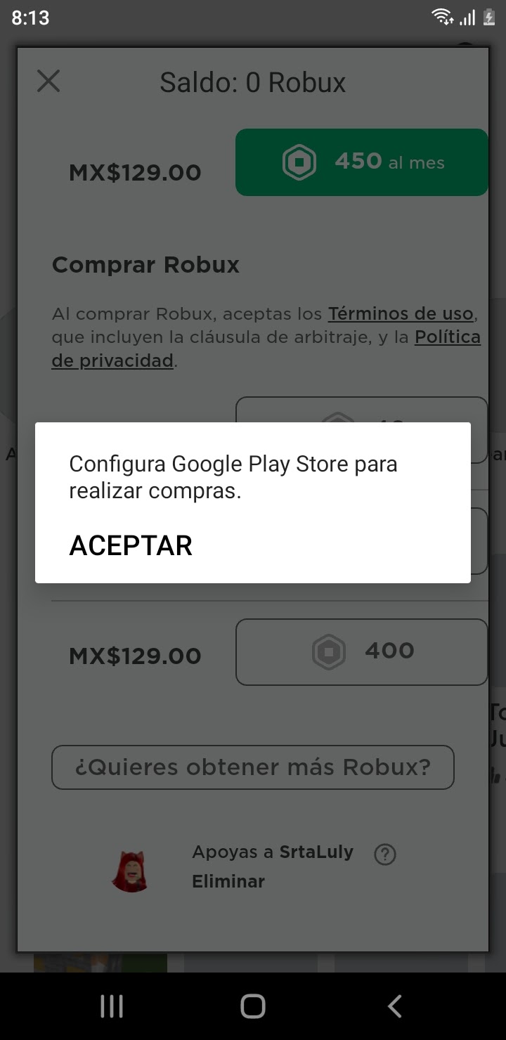 Como Configurar Google Play Para Comprar Robux