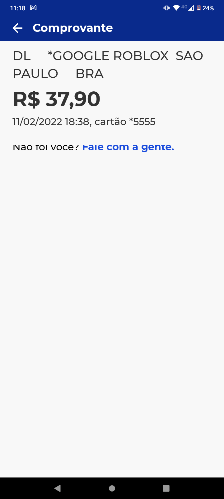 Decepção! Solicitei reembolso dentro das 48 hrs que está na política de  vocês e não foi aprovado! - Comunidade Google Play