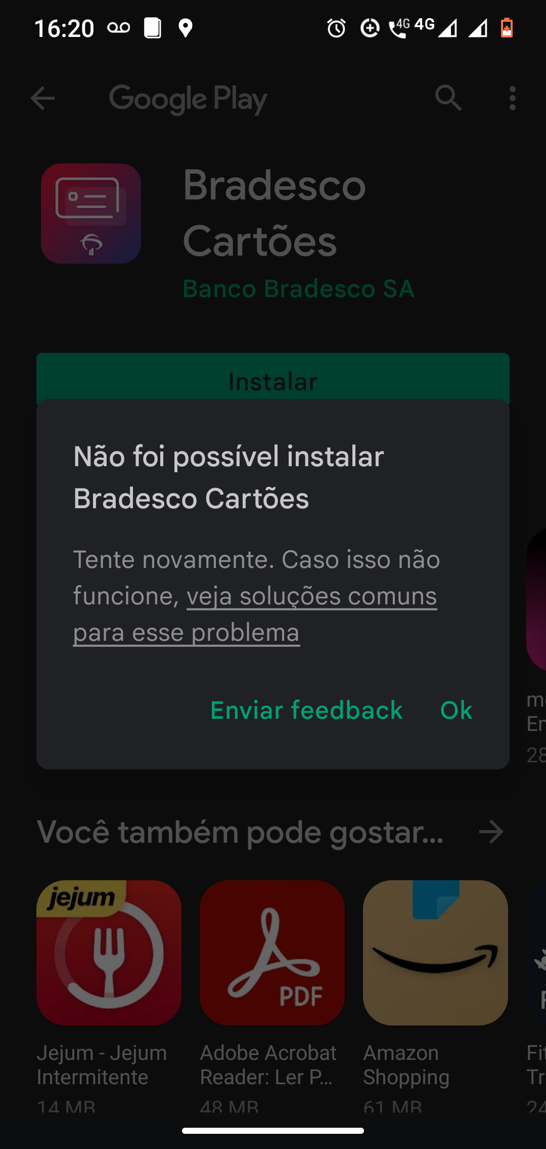 N consigo instalar jogos ou baixar atualizações - Comunidade Google Play