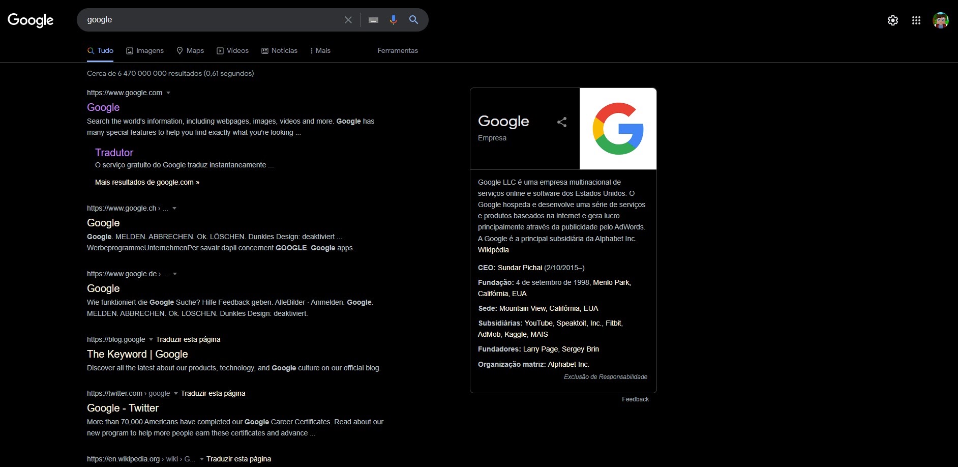 Why is Google suddenly black?