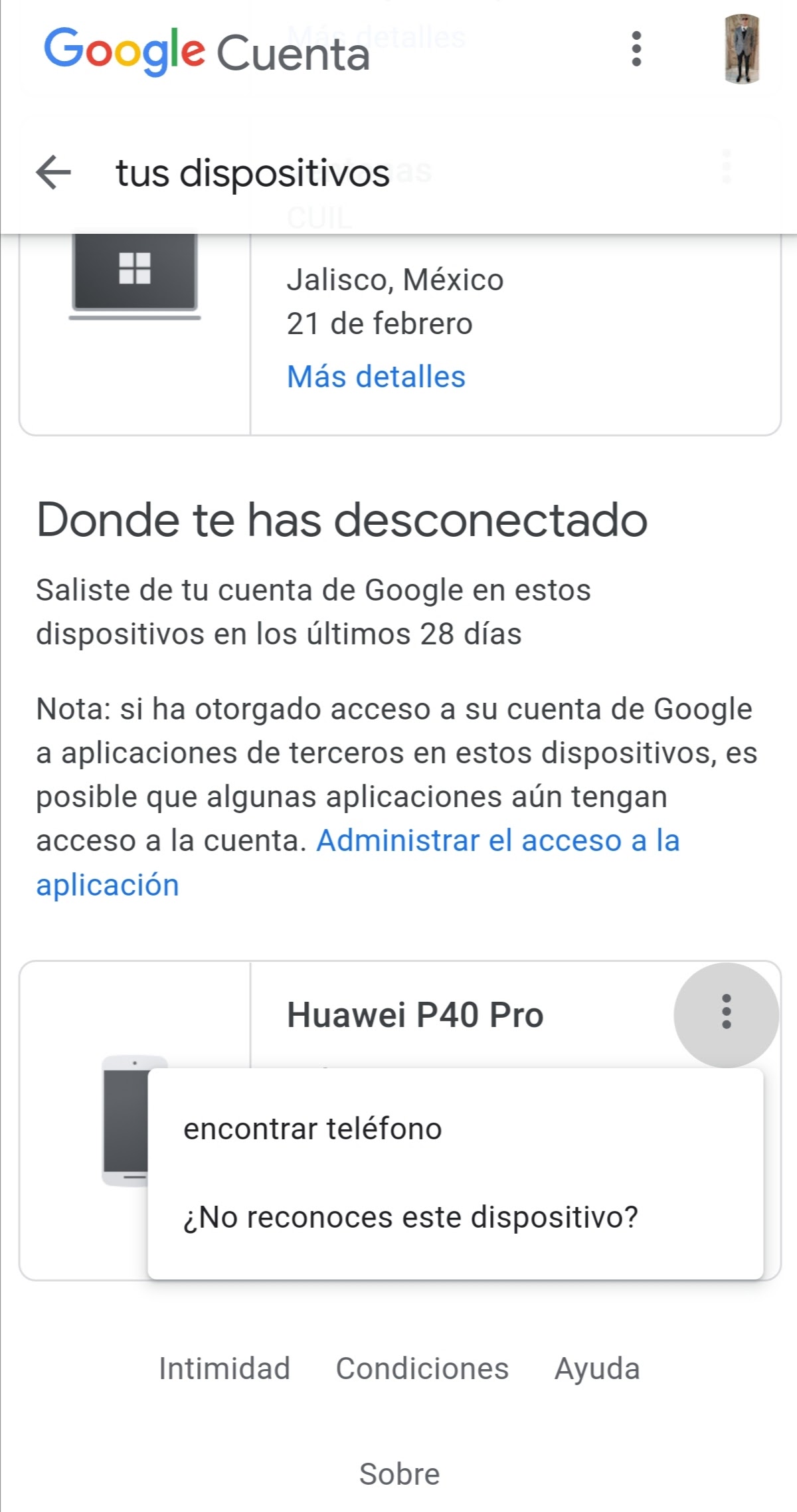 Cómo desvincular cuenta de Google de tu dispositivo Android