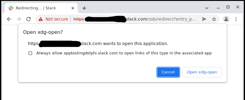 Chrome Pop-Up Dialog Always Persists - Website Bugs - Developer Forum