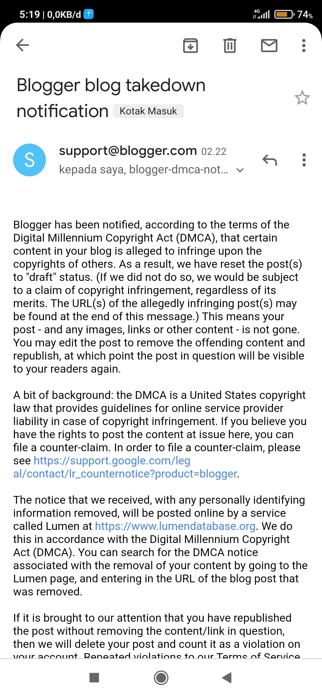 Answers to your recent questions regarding our DMCA policy - Announcements  - Developer Forum