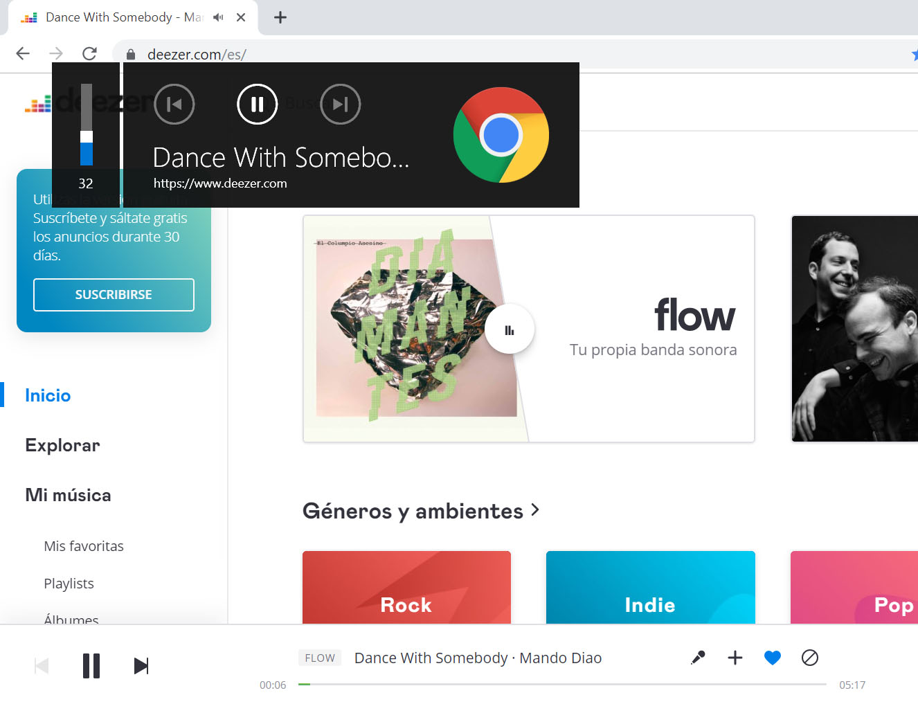 Windows 10 • Barra de sonido aparece con un recuadro con el nombre