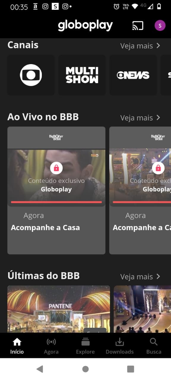 Problema com a assinatura Globoplay + Canais - Comunidade Google Play