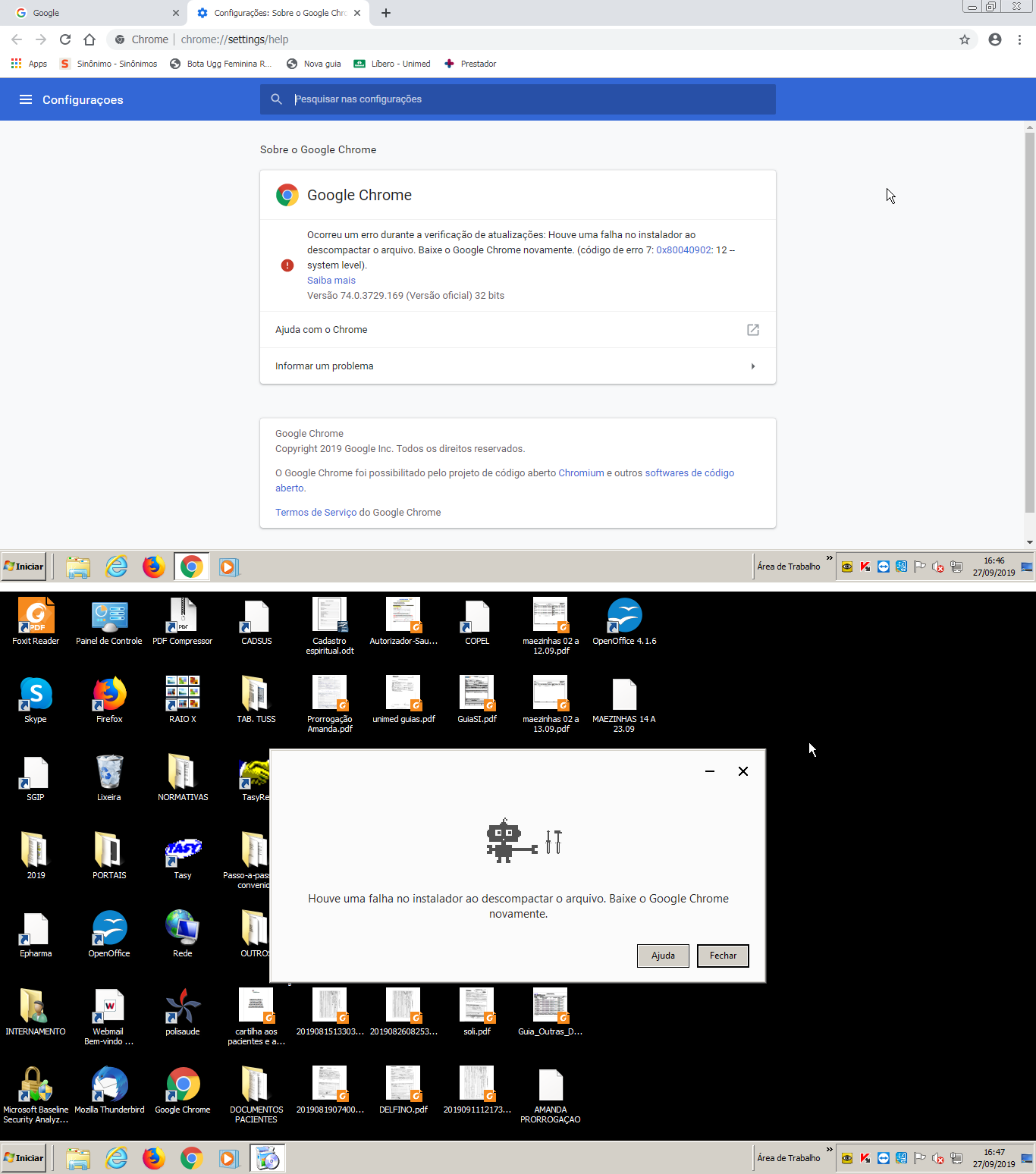 Como ativar o modo offline no Google Chrome