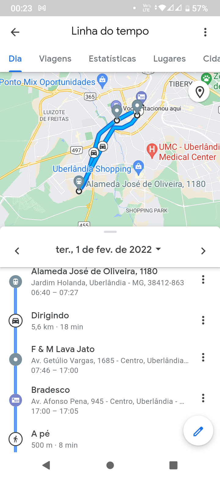 Não consigo ativar o histórico de navegação para ter acesso à linha do  tempo - Comunidade Google Maps