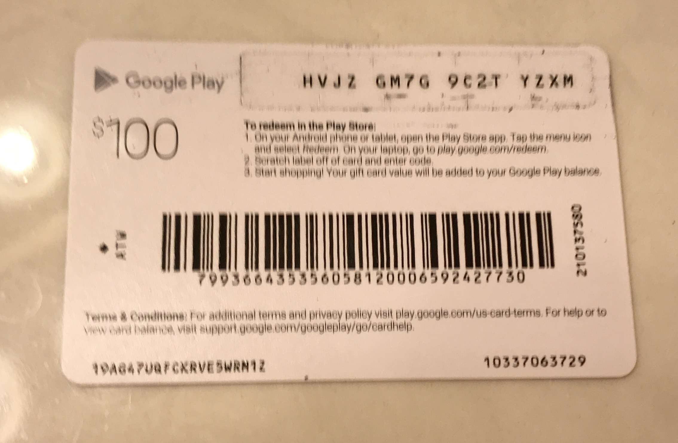 google play card discount