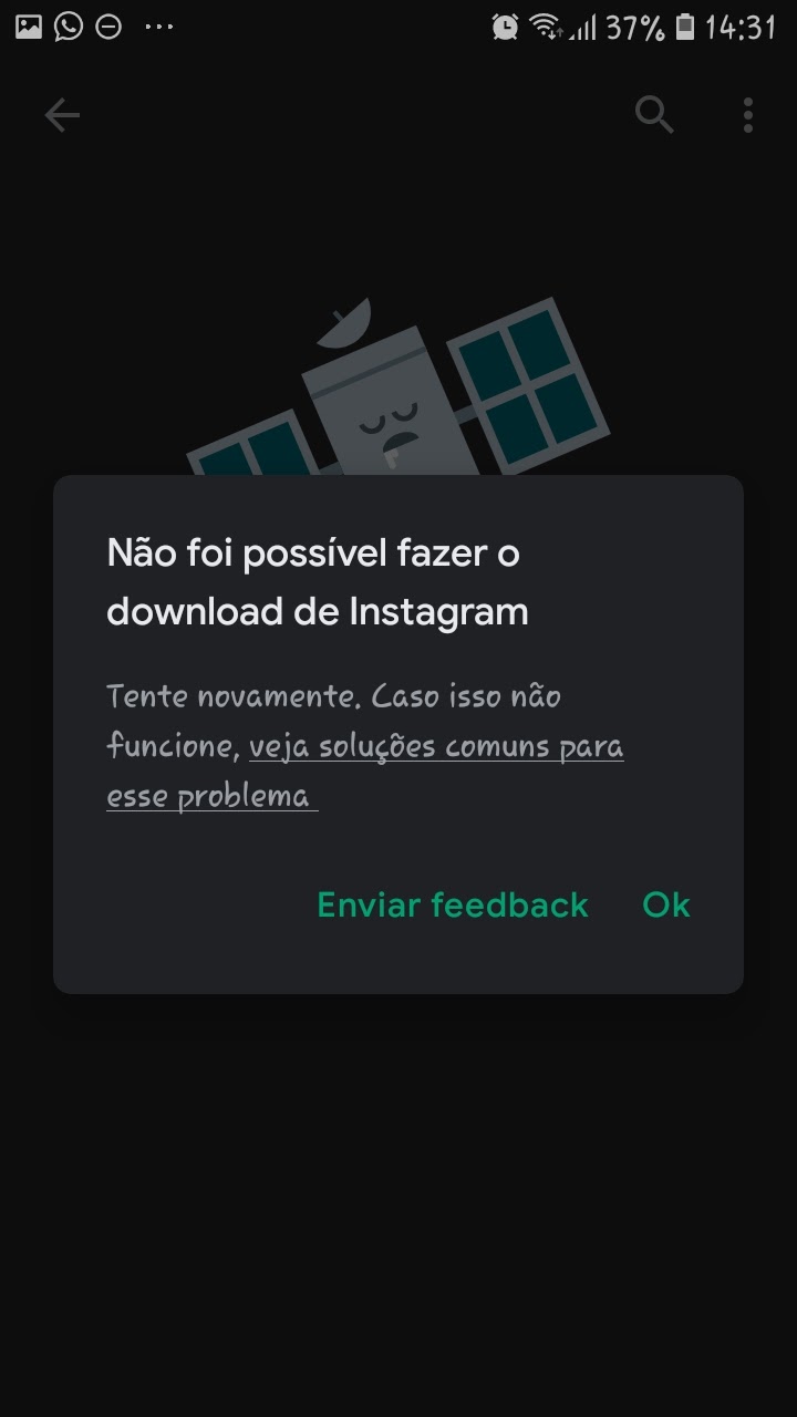 Não é possível instalar/atualizar apps na Play Store - Comunidade Google  Play