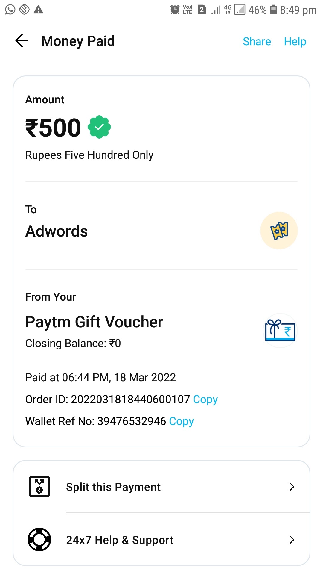 LOOT - Redeem Paytm First Point Into Gift Vouchers [ Unlimited Times ]