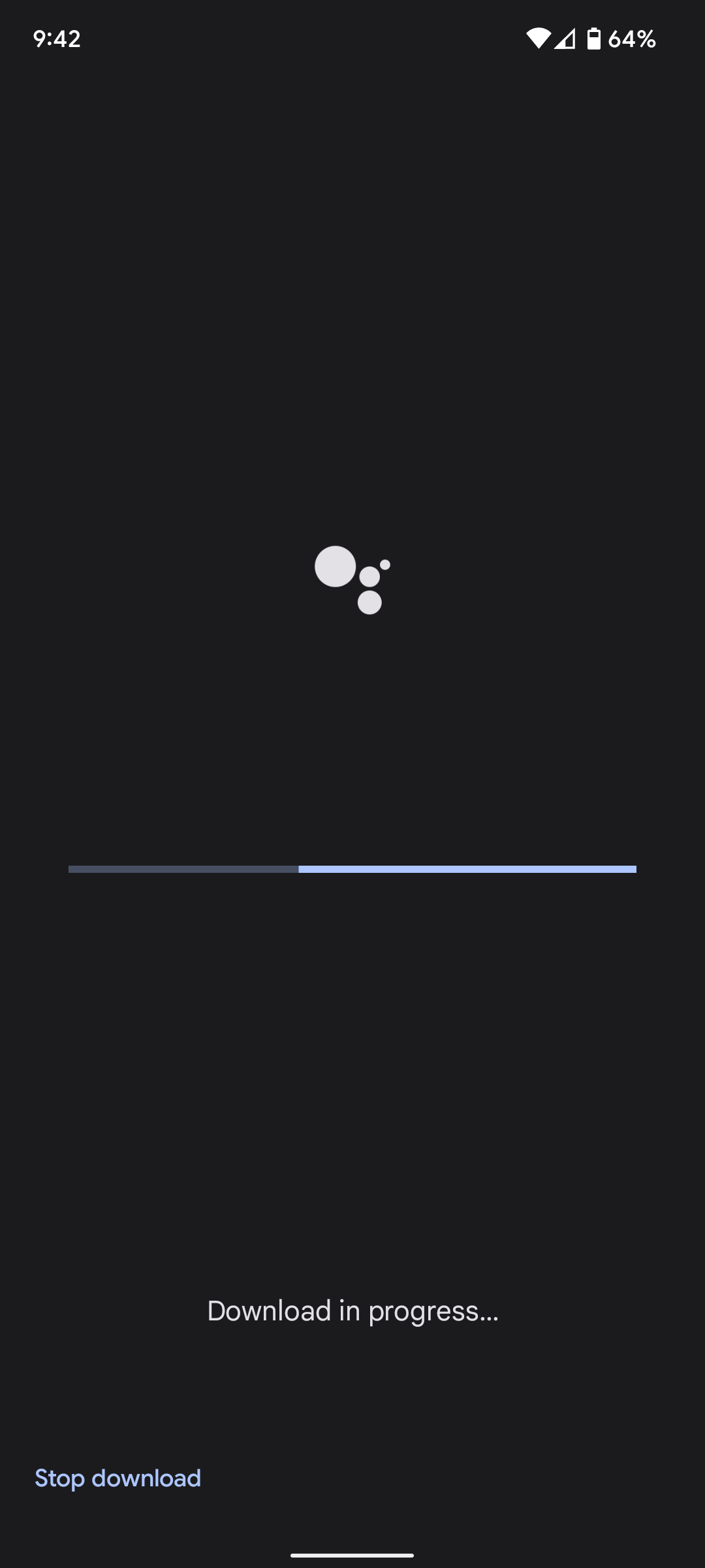 Can't log in via google account, just stuck on this loading screen