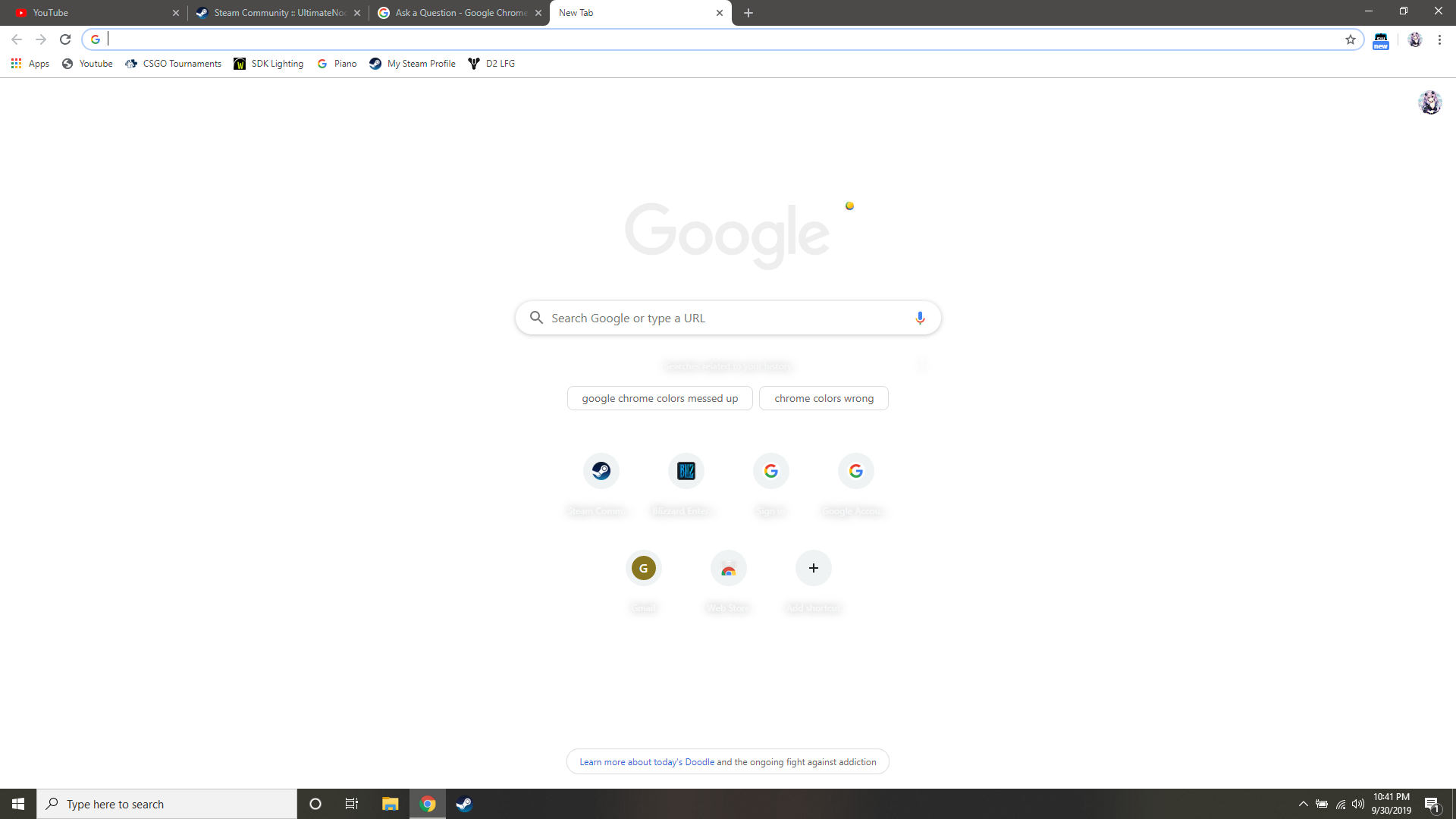 Chrome has inverted colors - Google Chrome Community