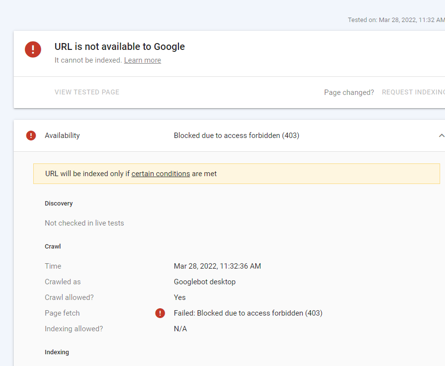 How To Fix Blocked Due to Access Forbidden (403) Error in Google Search  Console » Rank Math