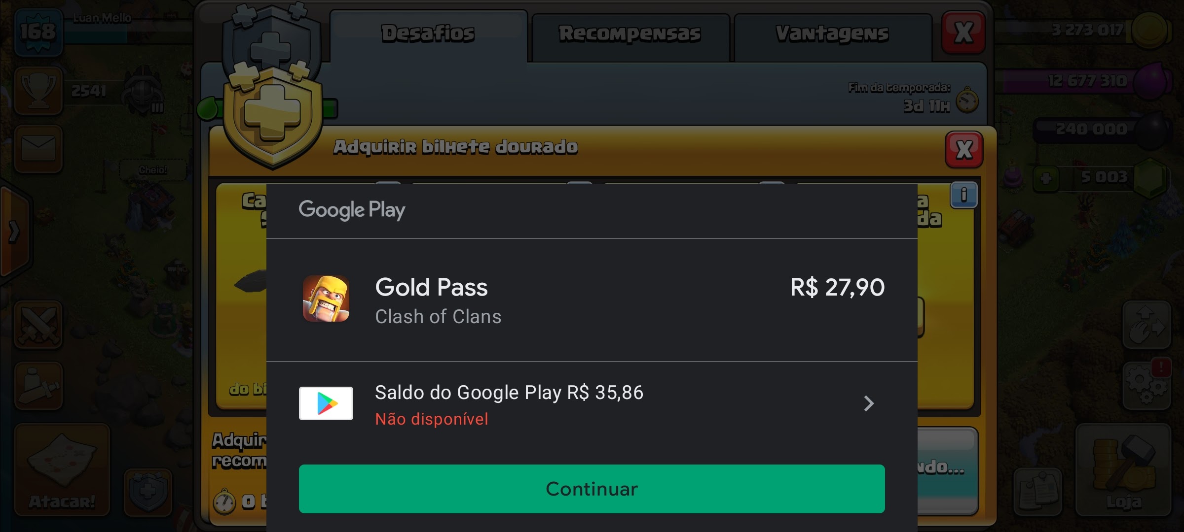 Não consigo usar meu saldo Google play! - Comunidade Google Play