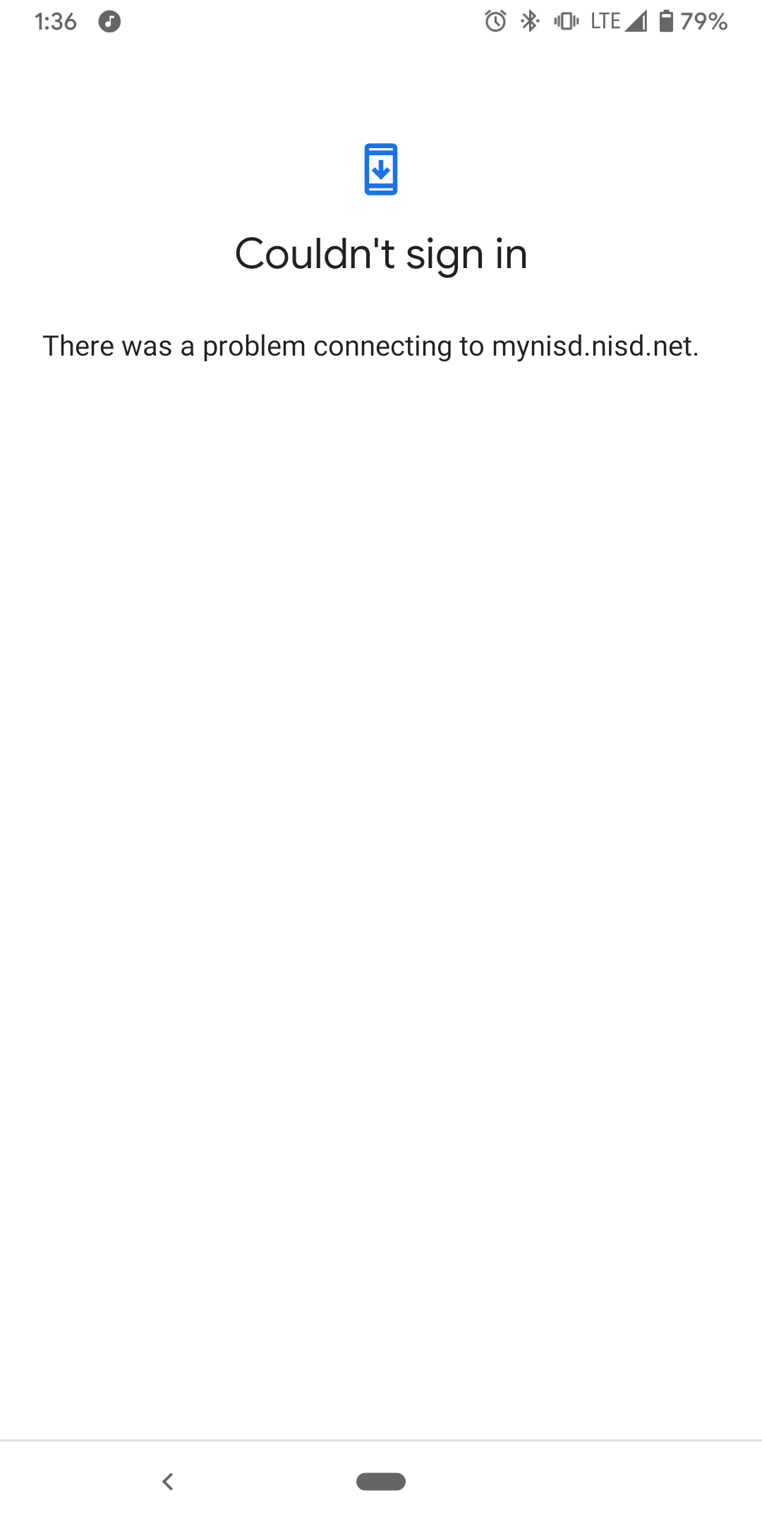 Why can't it connect to the website I need it to? - Google Account Community