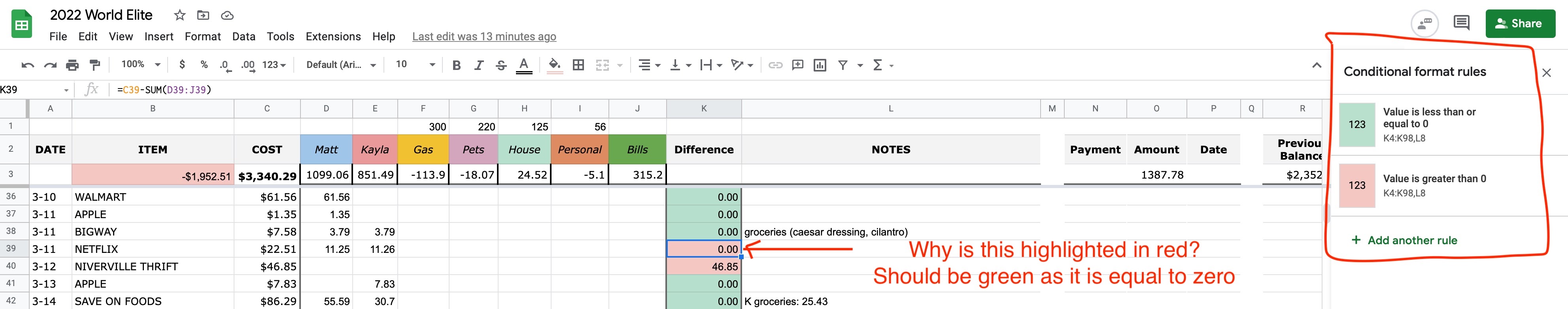 Google sheets: Conditional formatting not working in some cells - Google Docs Editors Community Google sheets: conditional formatting not working in some cells - google docs editors community