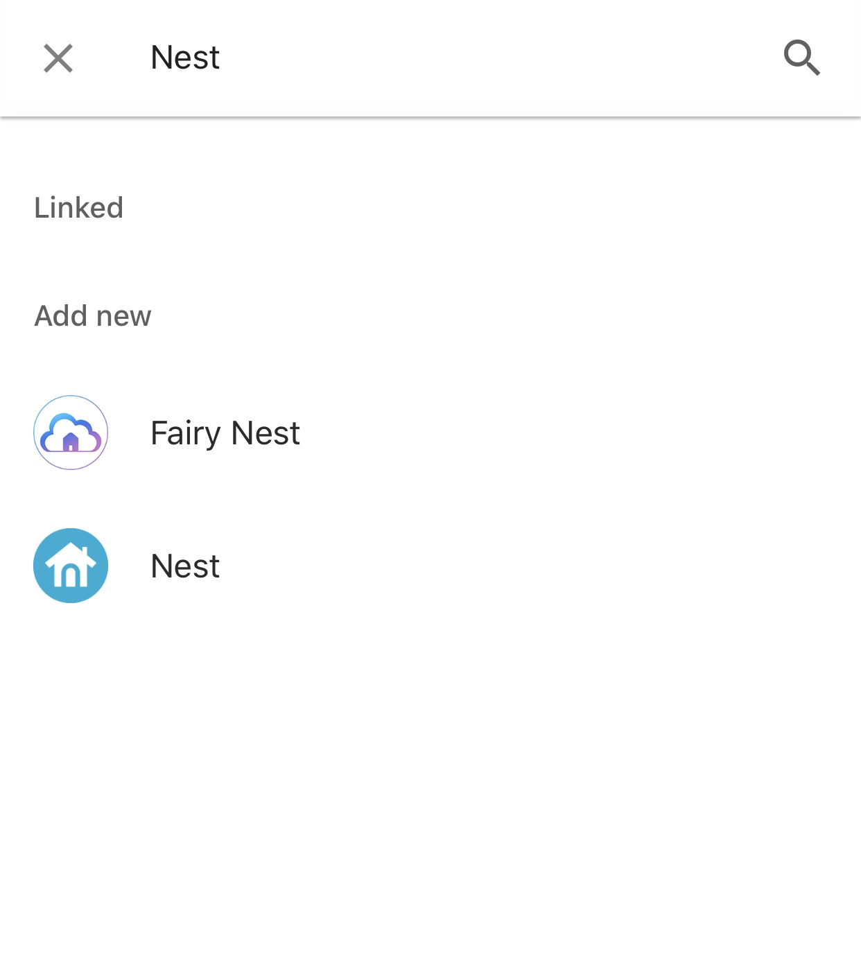 adding nest camera to google home