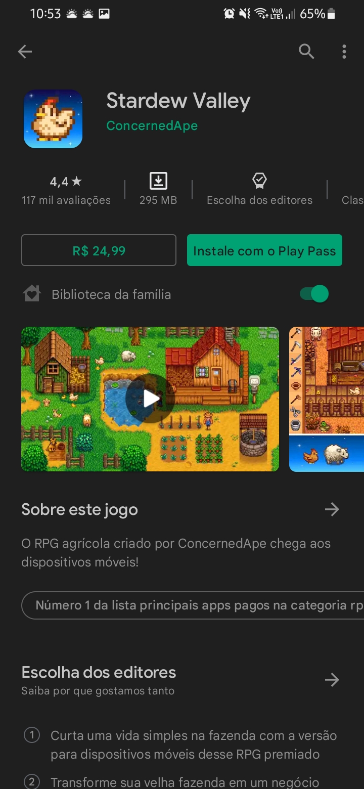 Não consigo baixar um jogo - Comunidade Google Play