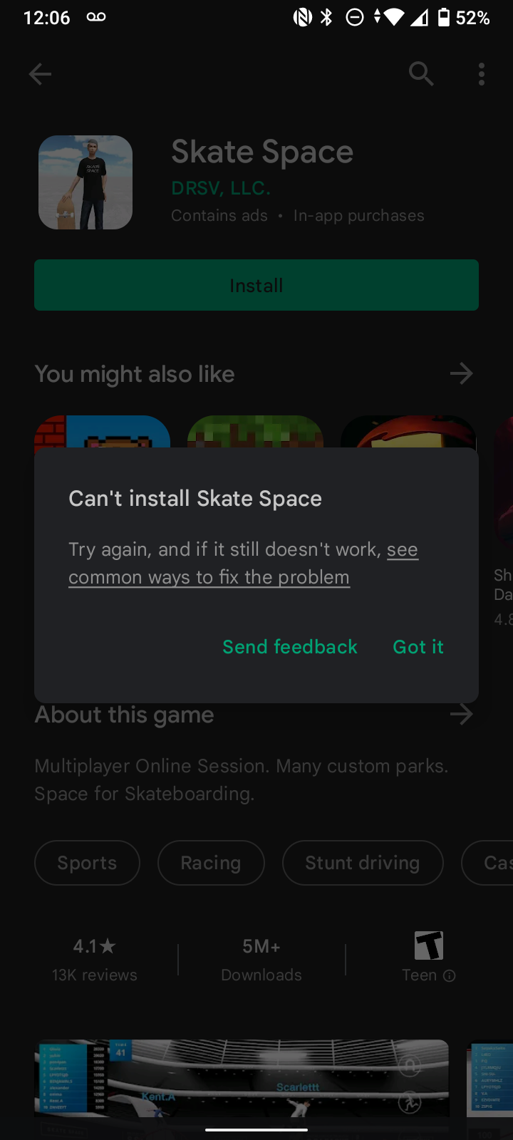 Fix: Can't login into Google Play Games in any game