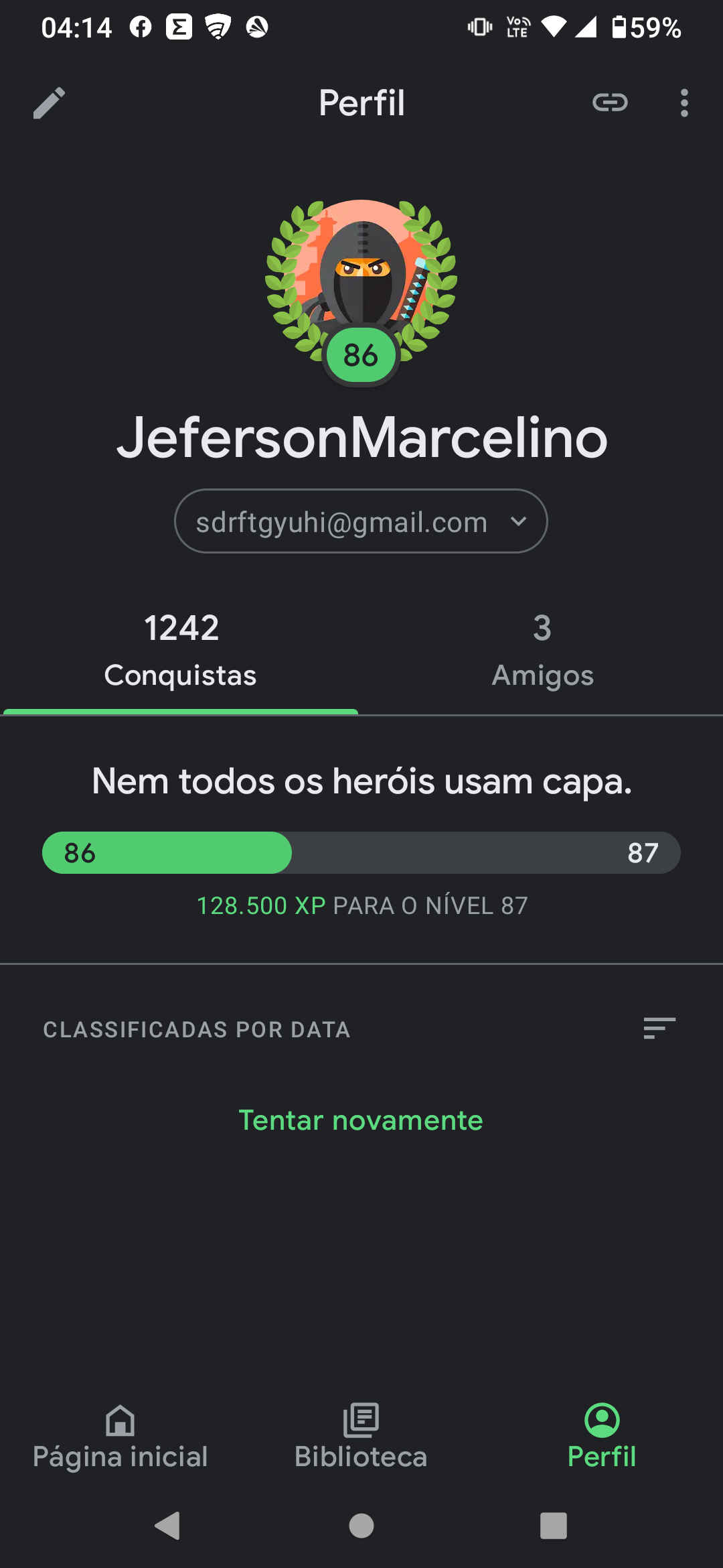 Porque é que não consigo ver os jogos da categoria de acesso antecipado? -  Comunidade Google Play