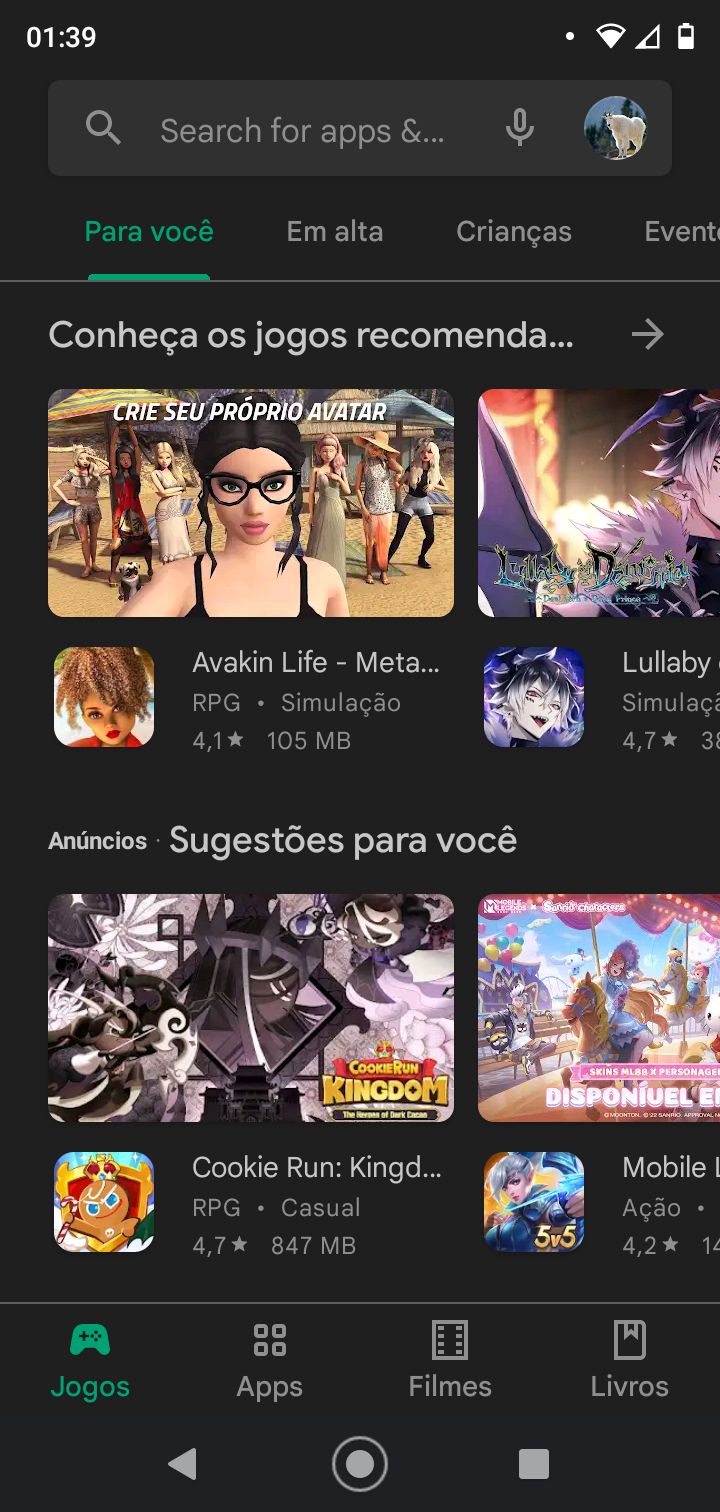 Aplicativo metade em português e metade em inglês - Comunidade, animes  online hd apk 