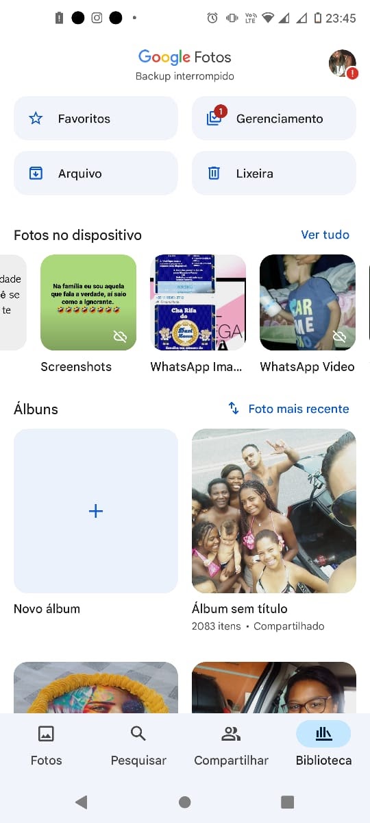 As imagens que são enviadas para mim no WhatsApp não aparecem na pasta do  dispositivo no google foto - Comunidade Google Fotos