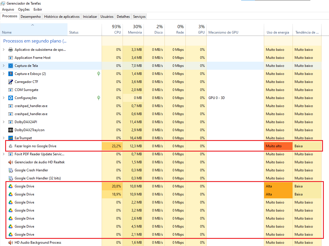 Google Drive travando após a tela de login? Saiba o que fazer no seu PC