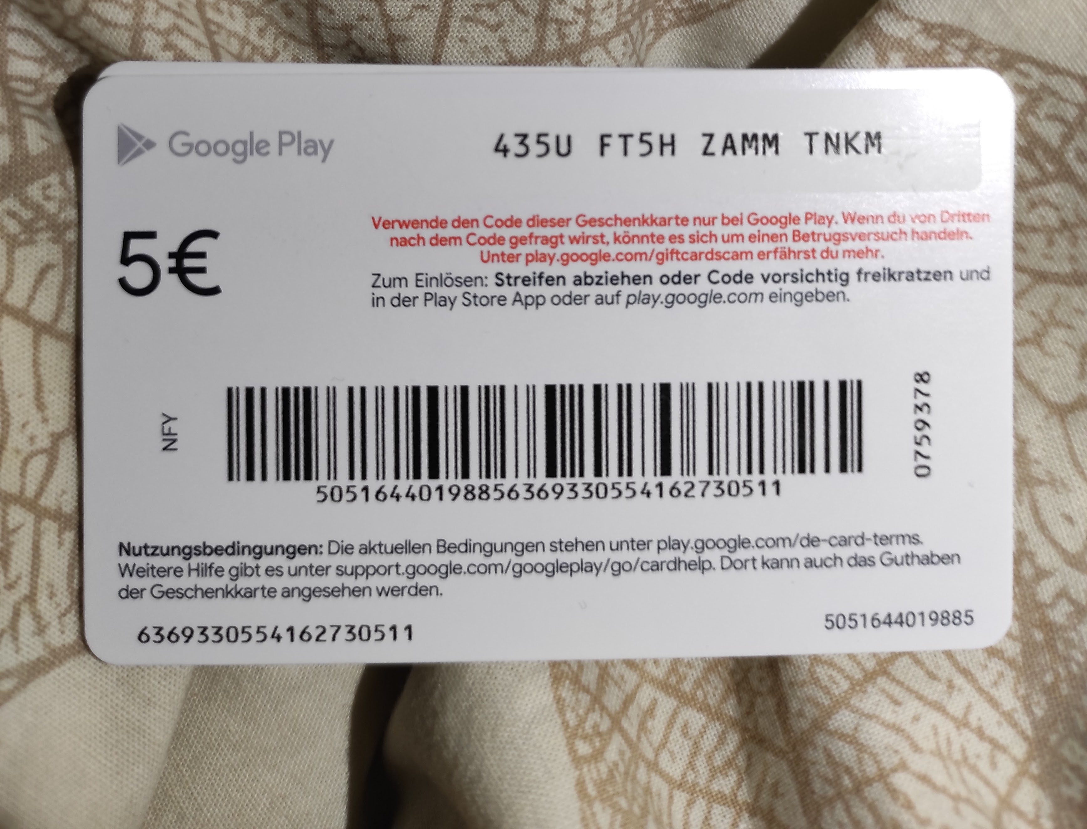 Why can't I enter the gift code into my account? - Cộng đồng Google Play