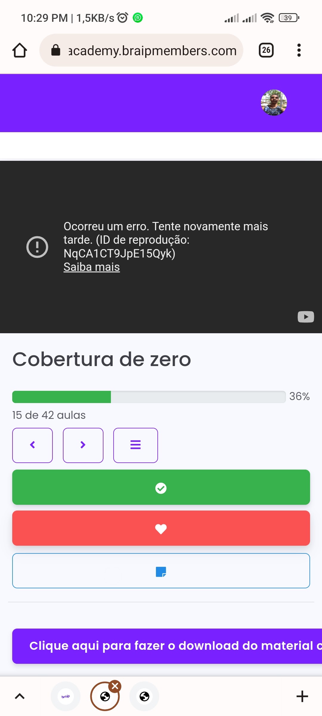 Como acessar minha plataforma?