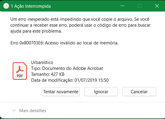 Google Docs e Drive dão erro ao criar, copiar e converter