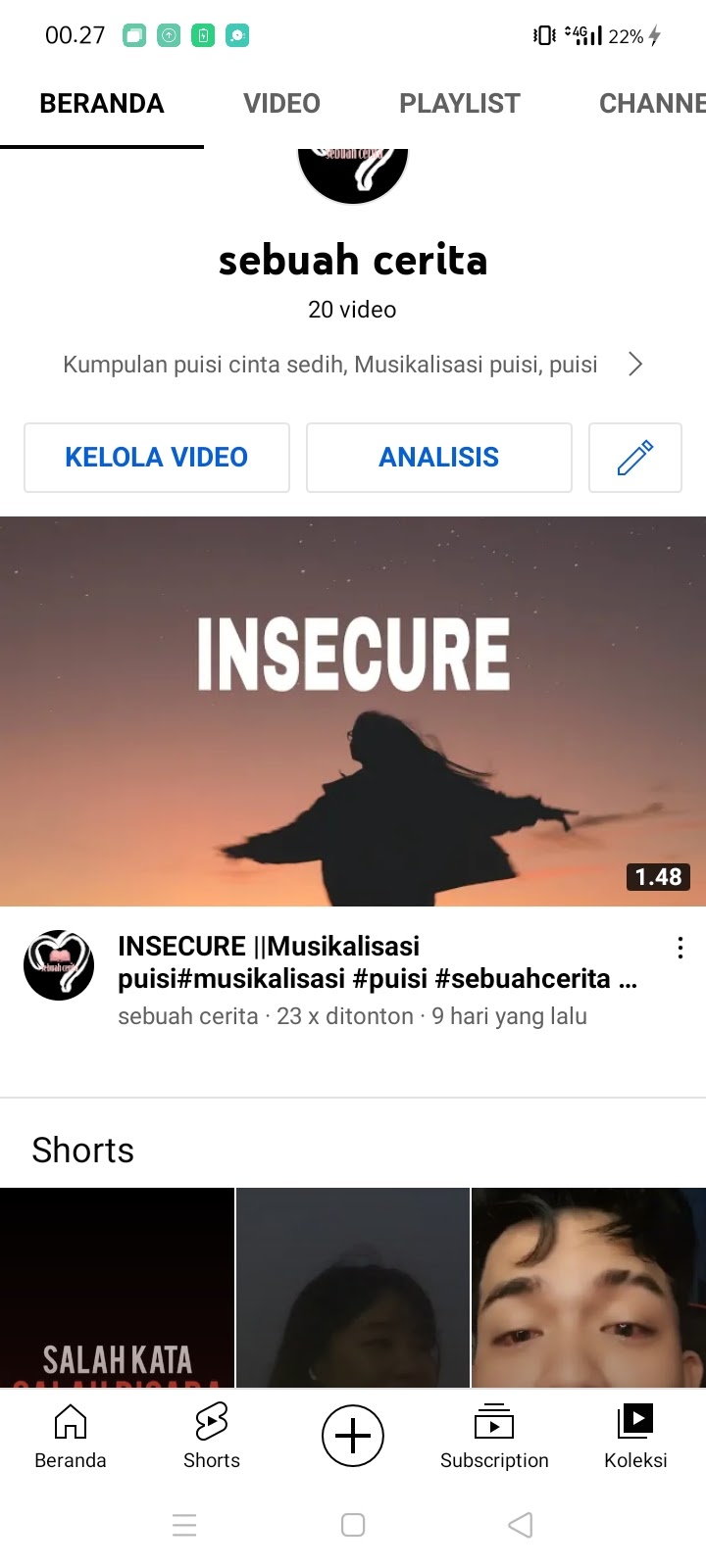 Subscribe gak pernah nambah, bagaimana cara supaya menambah subscribe