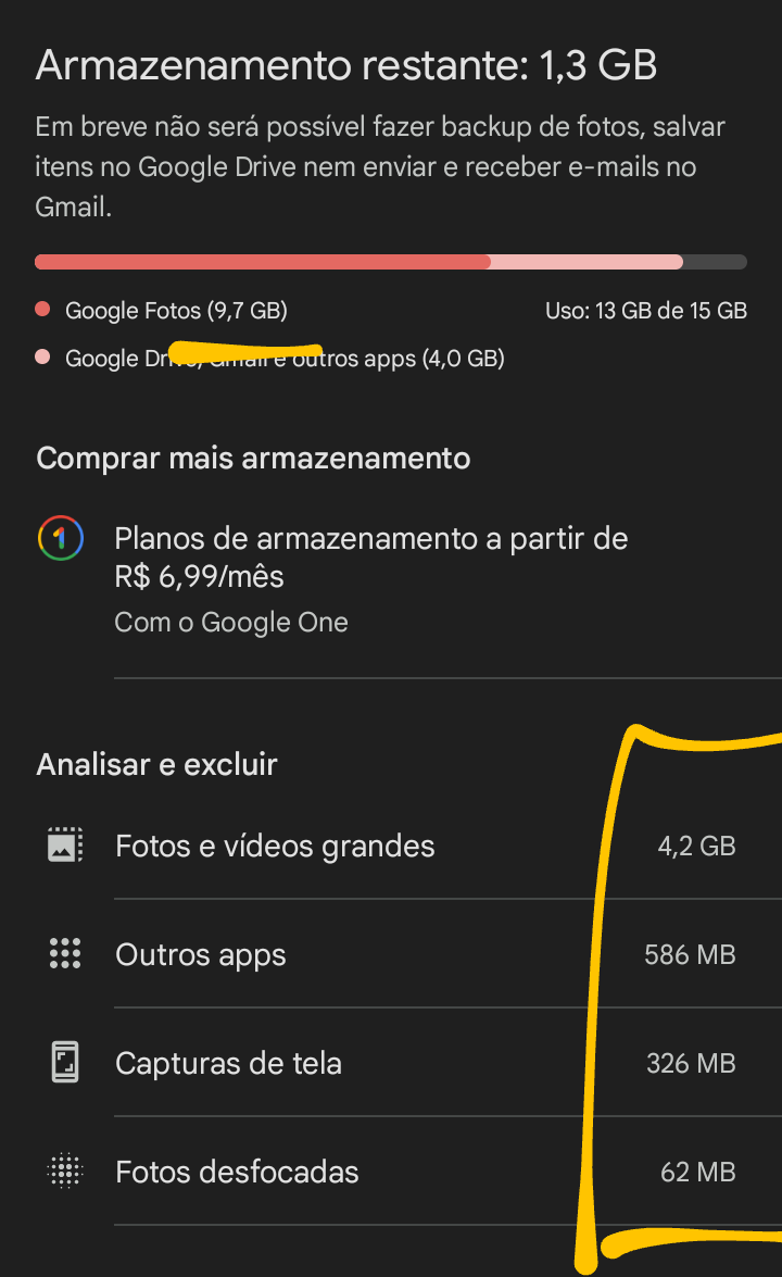 Acabou o espaço no Google Drive? Veja como eliminar arquivos