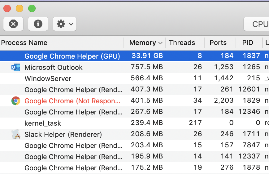 smuk Rustik hugge How to stop chrome from using 32GB of memory - Google Chrome Community