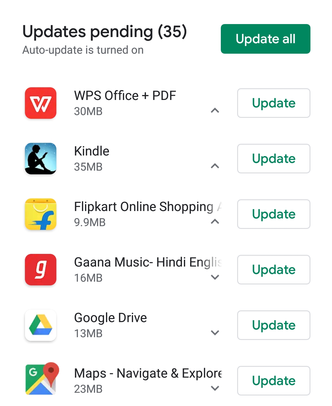 google play store not updating apps