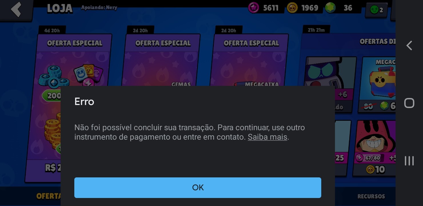 Não consigo usar meu saldo Google play! - Comunidade Google Play