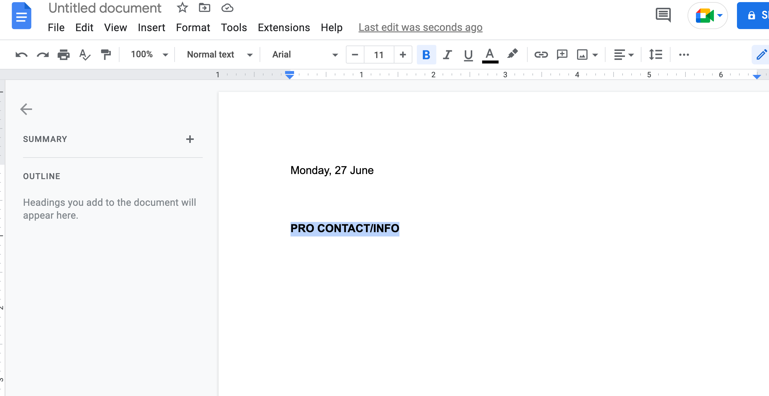 Why is Docs Heading Outline Function No longer working? - Google Docs  Editors Community