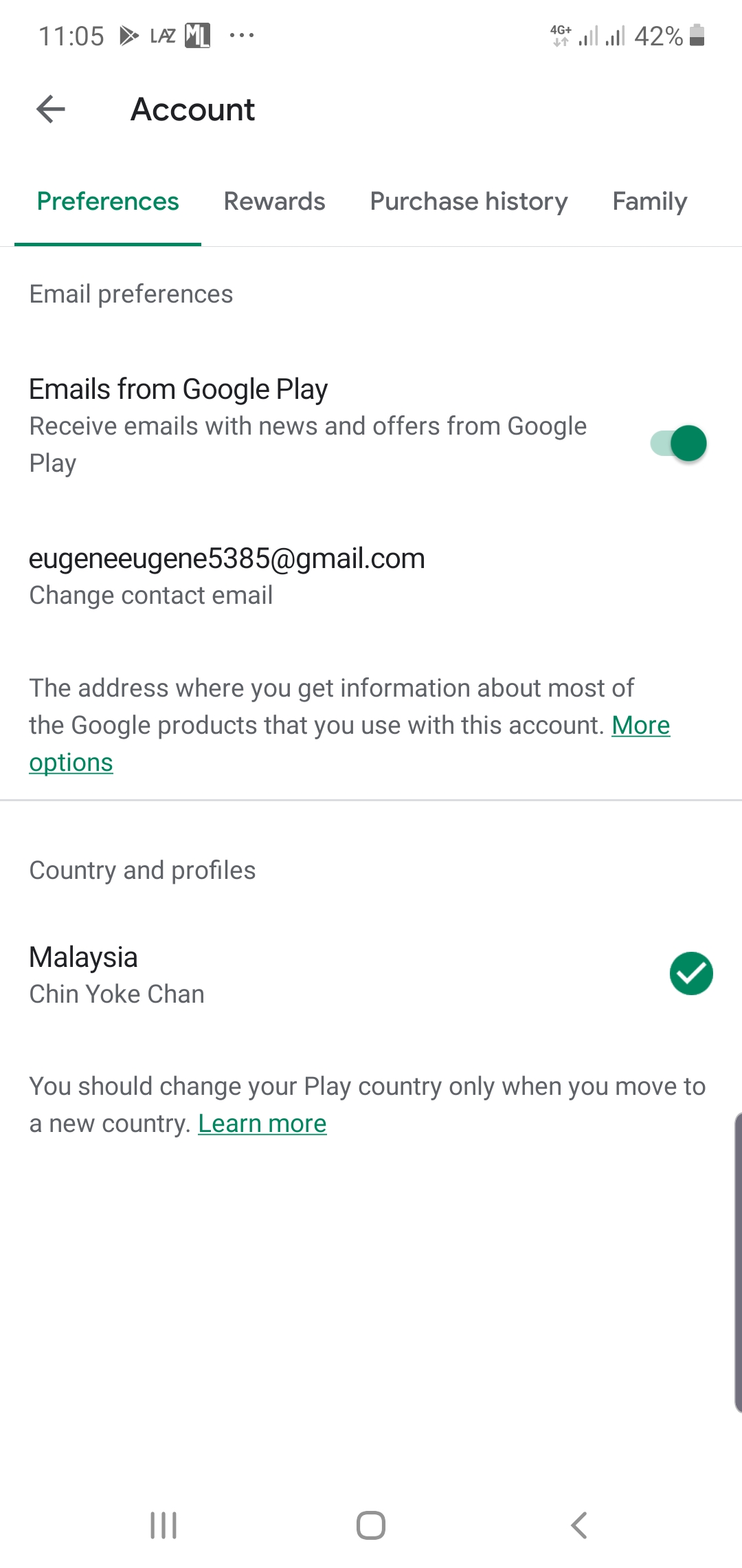 Play store says I have to sign in to my account but I am already signed in  - Google Play Community