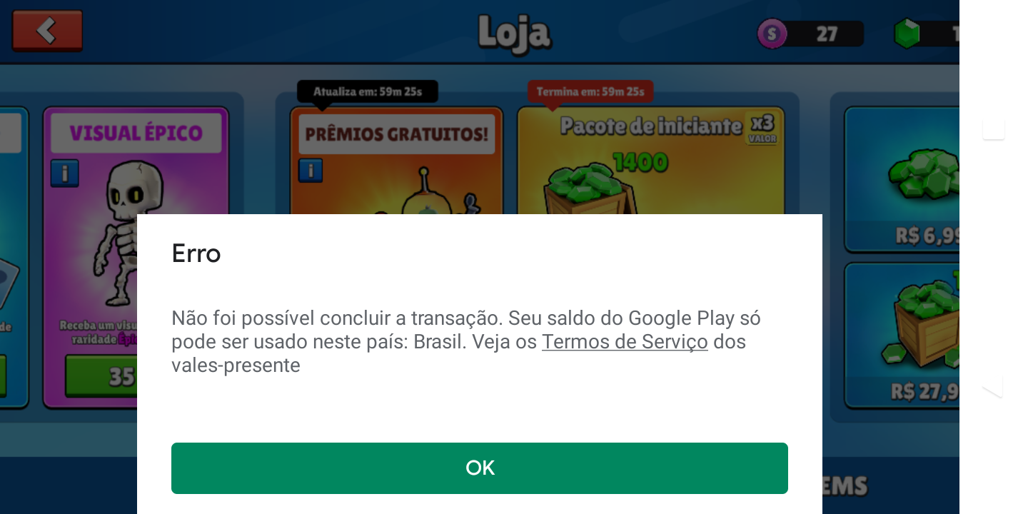 Quero comprar o passe do meu jogo. - Comunidade Google Play