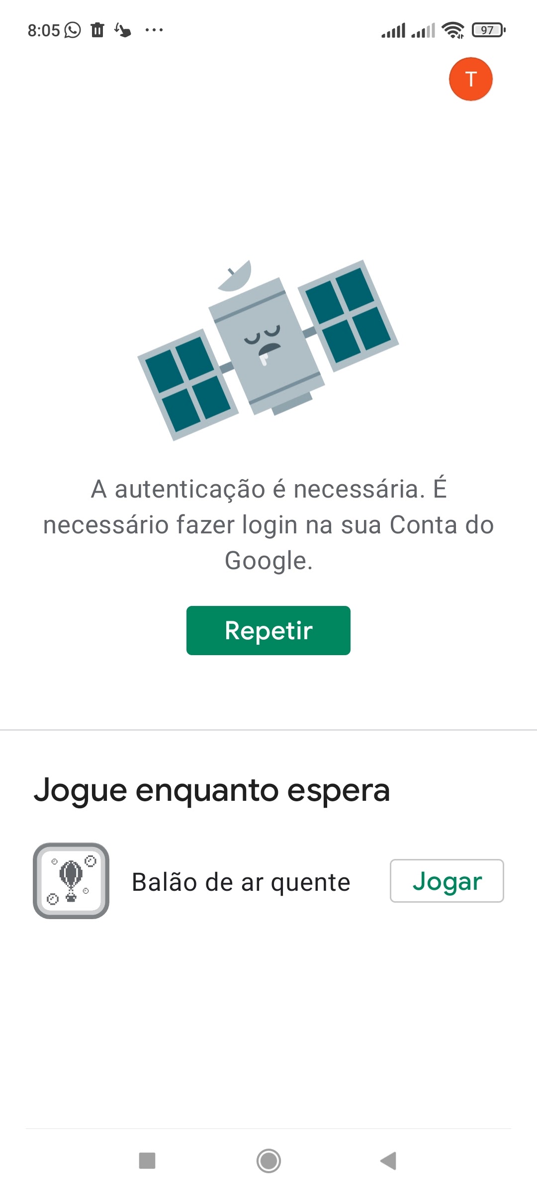 Erro em abrir links? - Comunidade Google Play