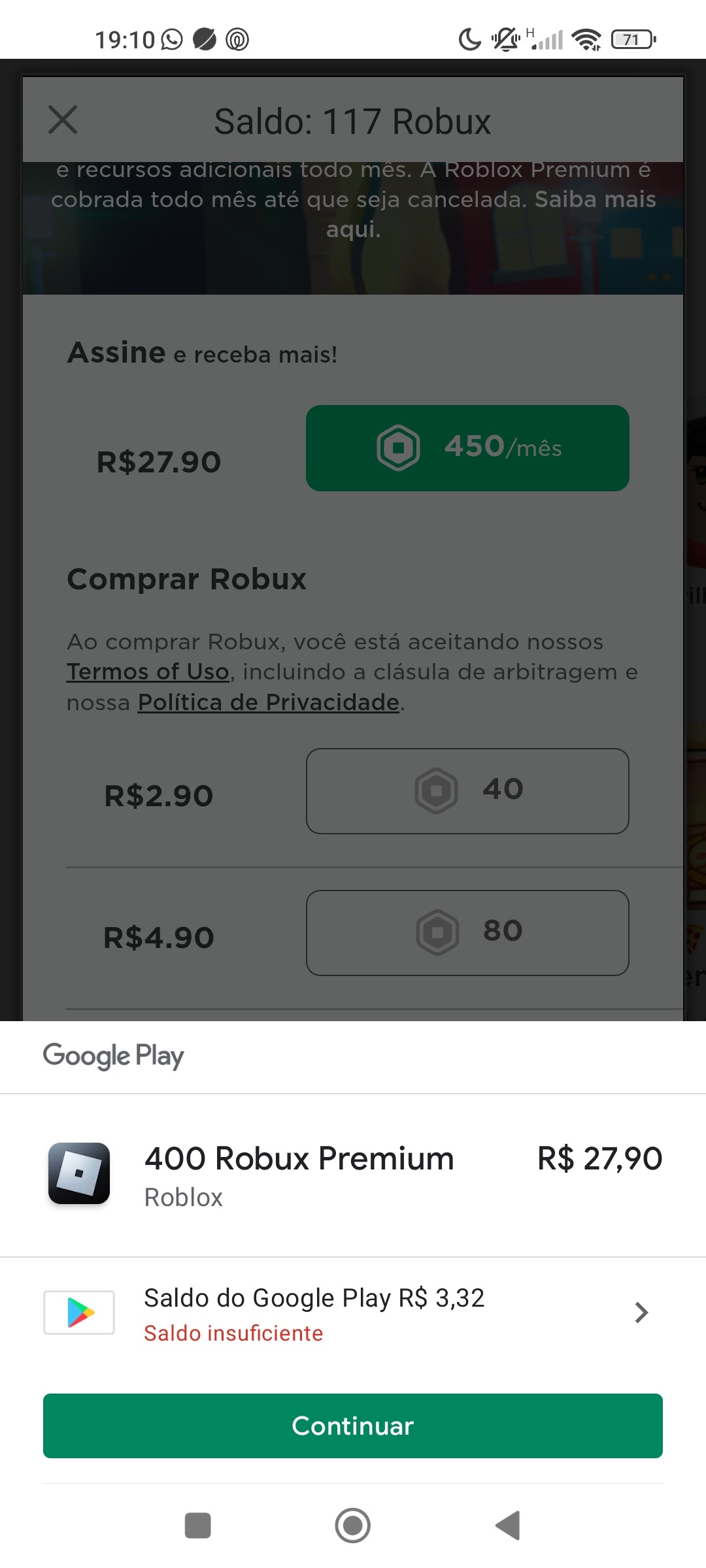 Como resgatar código Google Play no Android